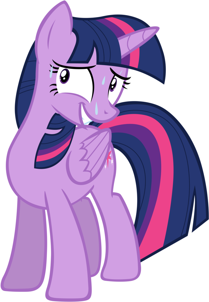 Twilight Sparkle Is Nervous By Tardifice - Princess Twilight Sparkle Smile (748x1069)