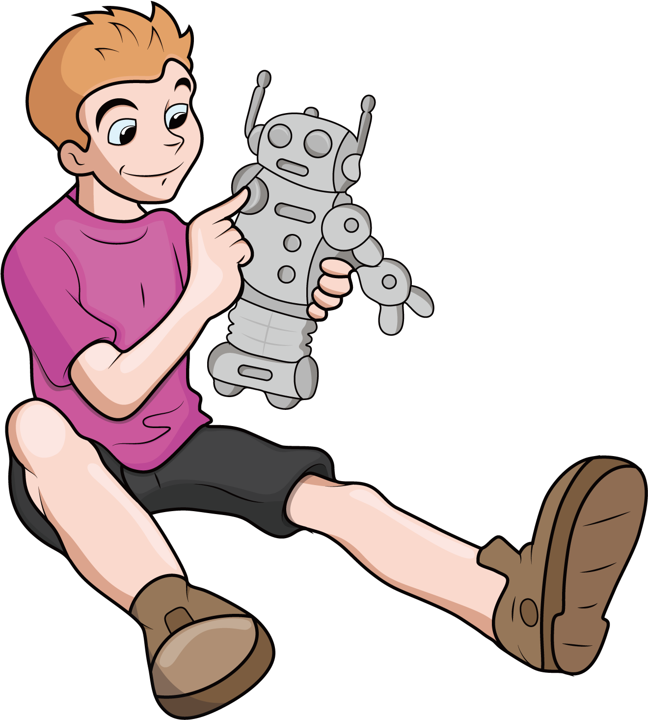 Robot Download Clip Art - 玩 机器人 (1500x1500)