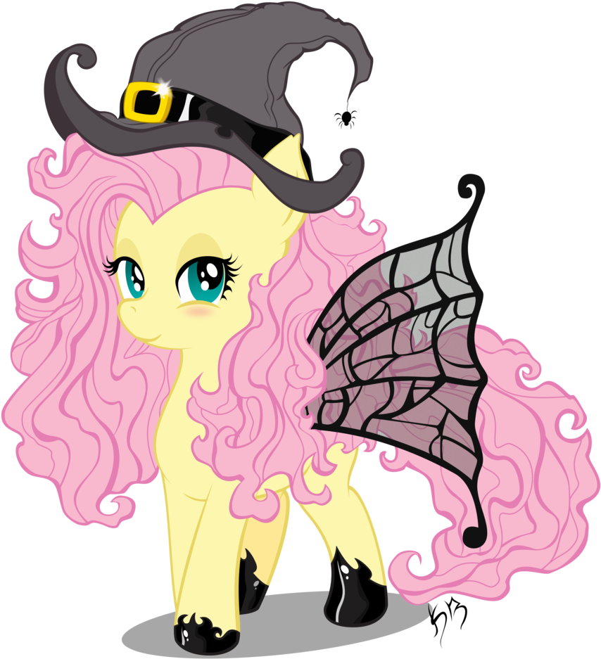 Fluttershy Witch Costume By Karlosbaygorriakb On Deviantart - Cartoon (900x1198)