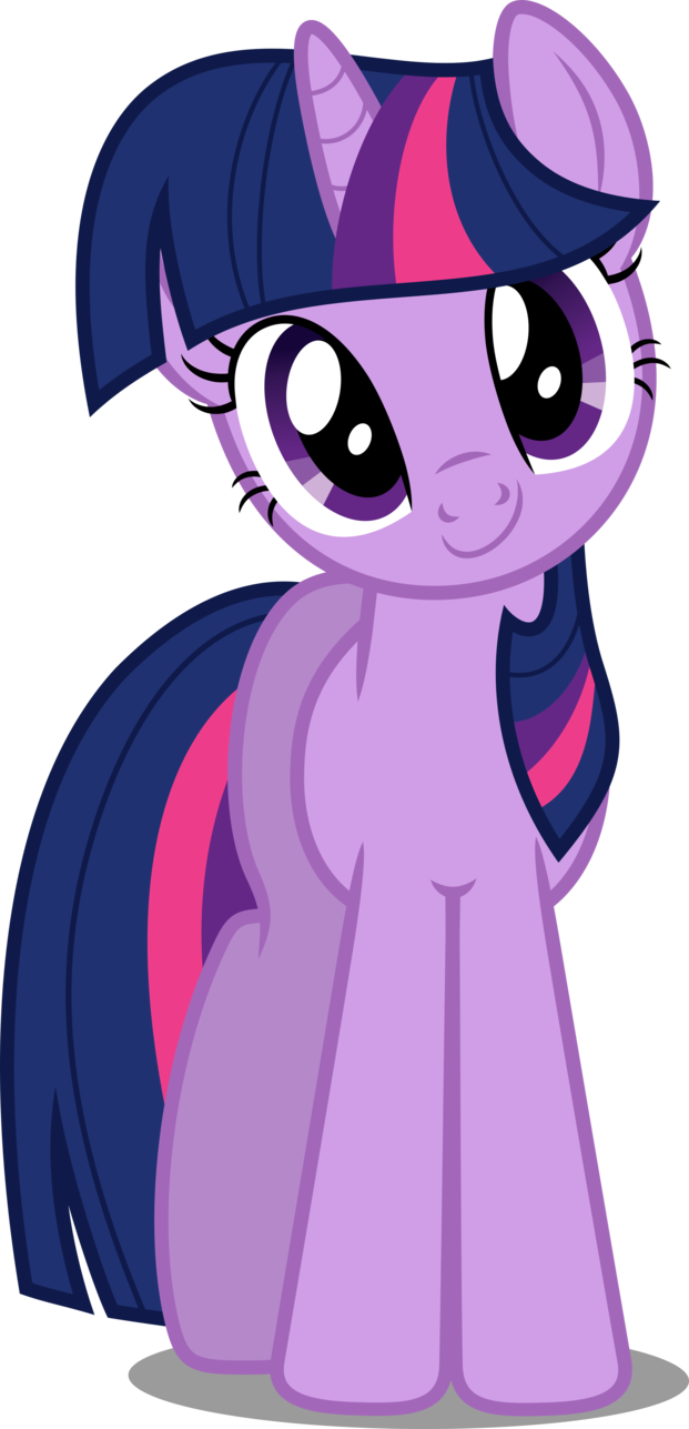 Vector - Friendship Is Magic Twilight Sparkle (621x1287)