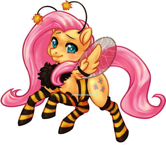 Halloween Fluttershy By Bricu - Mlp Halloween Fluttershy (724x629)