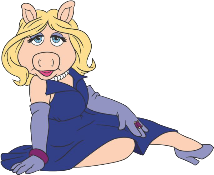 Best Photos Of Miss Piggy Cartoon - Miss Piggy Cartoon (702x575)