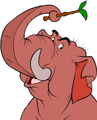 Colonel Cliparts - Colonel Hathi (349x454)