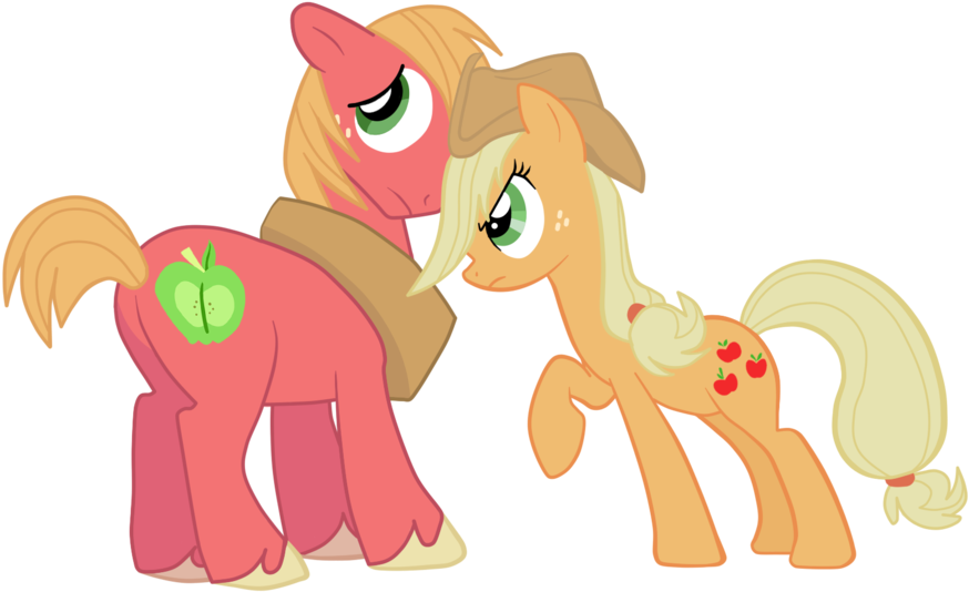Gifs Imagenes &187 My Little Pony - Applejack Big Macintosh (900x559)