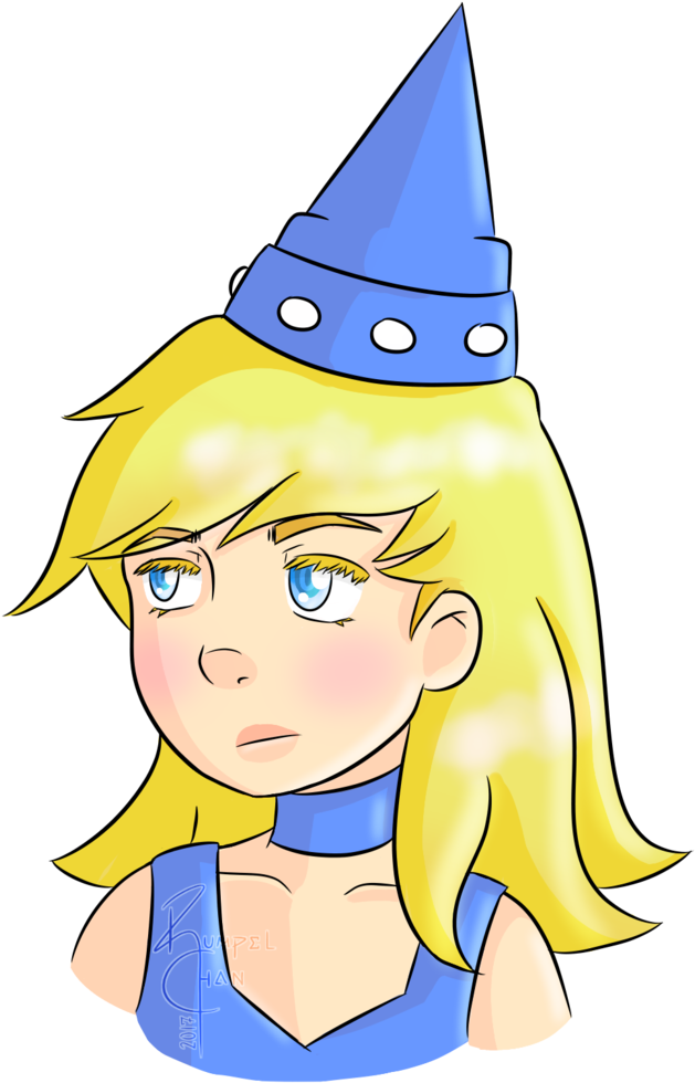 [gift] Blue Princess By Rumpelchan - Cartoon (788x1015)