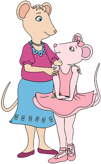 Angelina Ballerina Para Colorear (355x575)