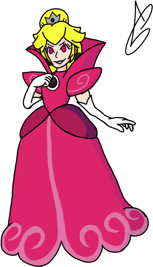 Shroob Princess Peach By A5l-legion - Symbiote Princess Peach (600x960)