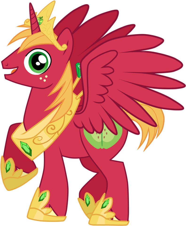 You Can Click Above To Reveal The Image Just This Once, - Mlp Princess Big Mac (878x1024)