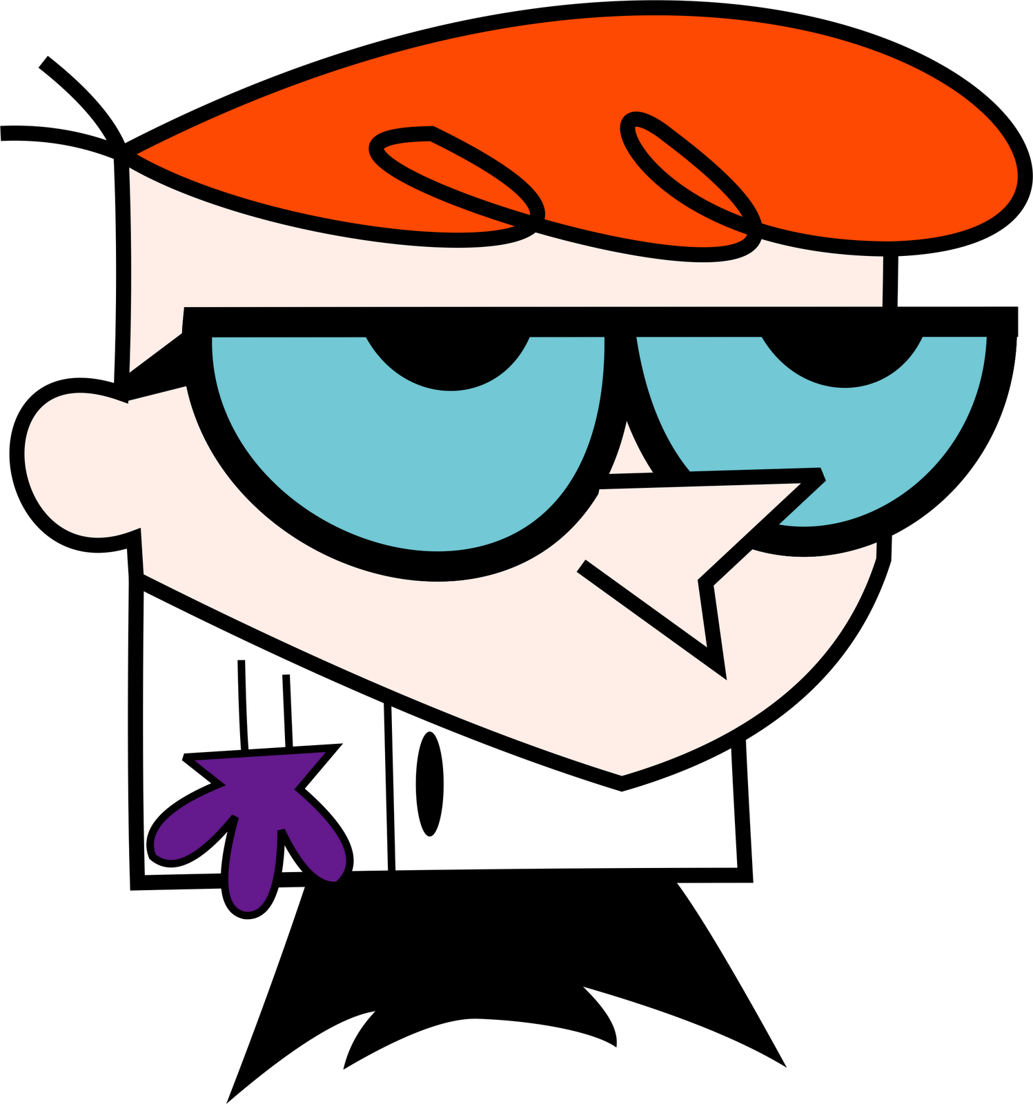 Dexters Laboratory Clipart Clip Art - Dexter Laboratory (1497x1600)