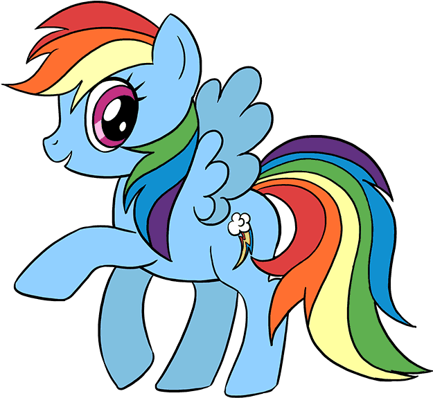 Cartoon Characters On Graph Paper Hospi Noiseworks - Draw My Little Pony (678x600)