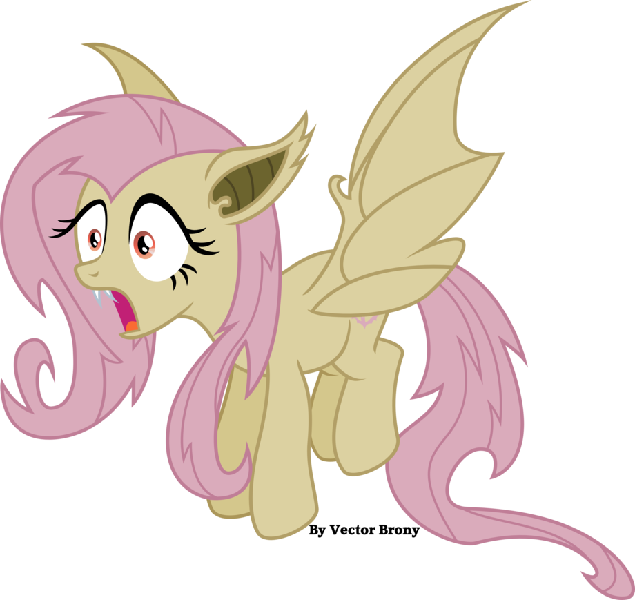 Free Easy Group Halloween Costumes For Work - My Little Pony Fluttershy Bat (920x869)