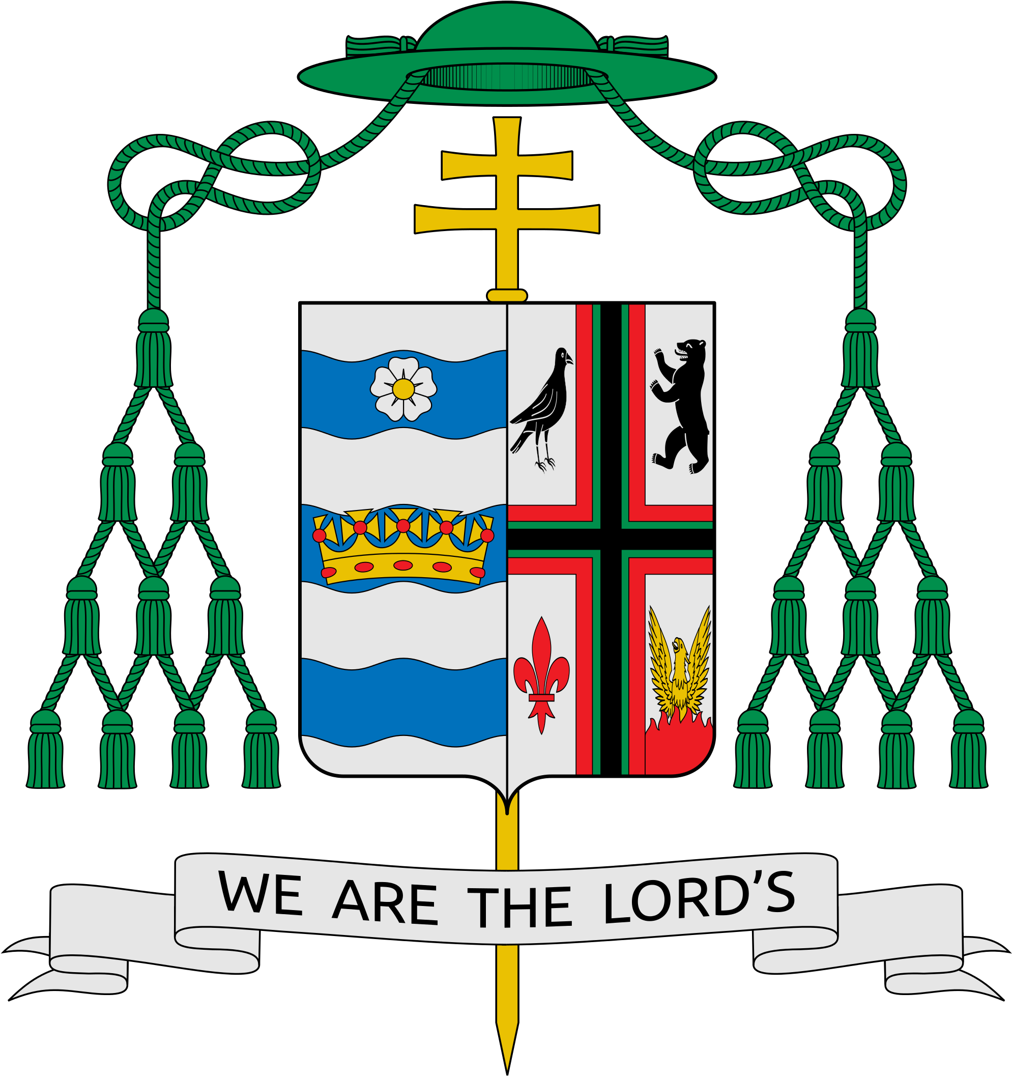 Open - Wilton Gregory Coat Of Arms (2000x2132)