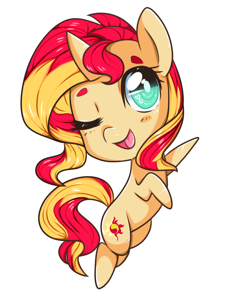 Equestria Daily Mlp Stuff Drawfriend Stuff - Пони Сансет Шиммер (767x946)