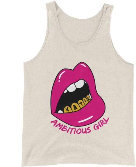 Ambitious Girl Tank Top - Top (600x600)