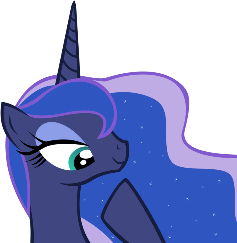 Pleased Luna By Emu34b - Cartoon (947x843)