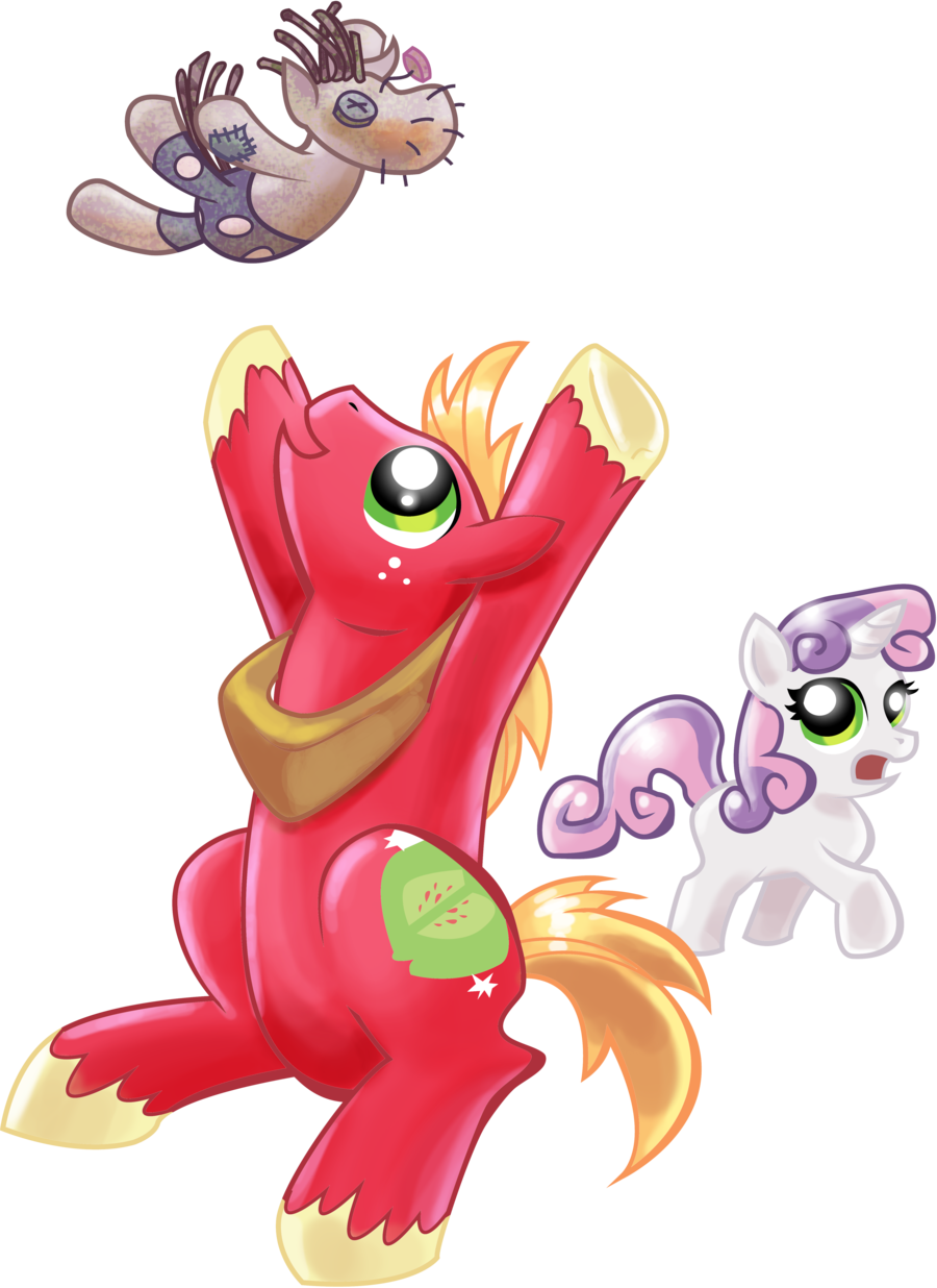 Big Mac And Sweetie Belle By Shadow-rhapsody - Sweetie Belle And Big Macintosh (900x1236)