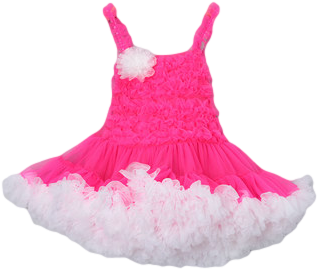 Pink Pageant Girl Pettidress - Crochet (350x420)