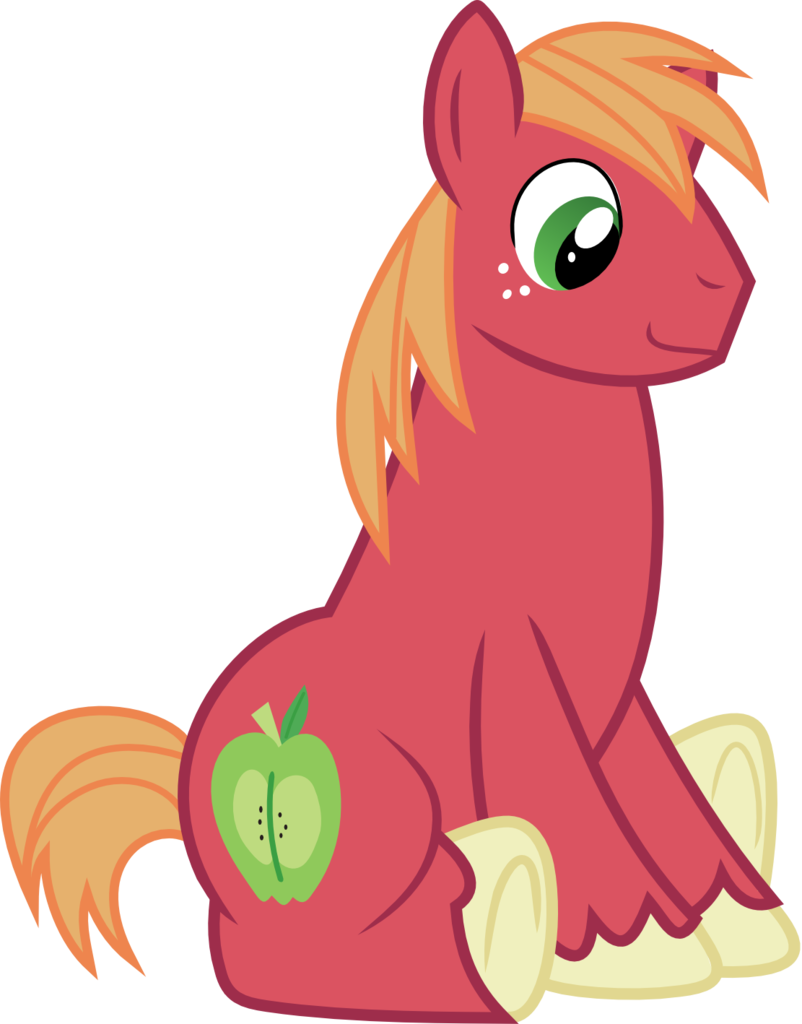 You Can Click Above To Reveal The Image Just This Once, - Big Mcintosh (802x1024)