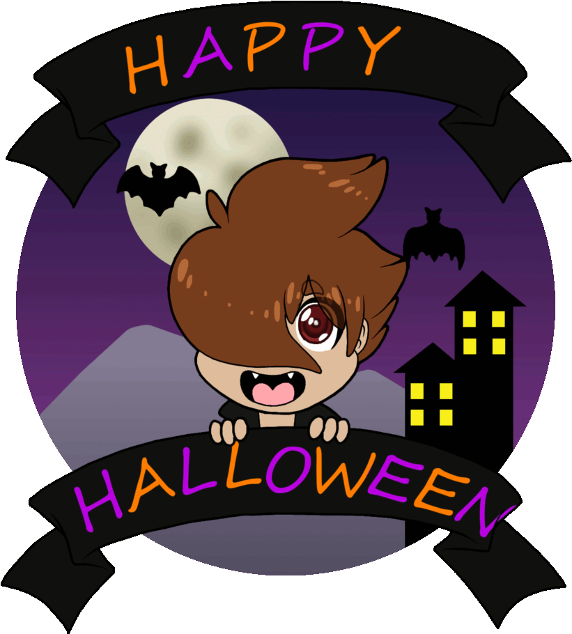 Happy Halloween *animation* By Nikkoleon - Cartoon (930x978)