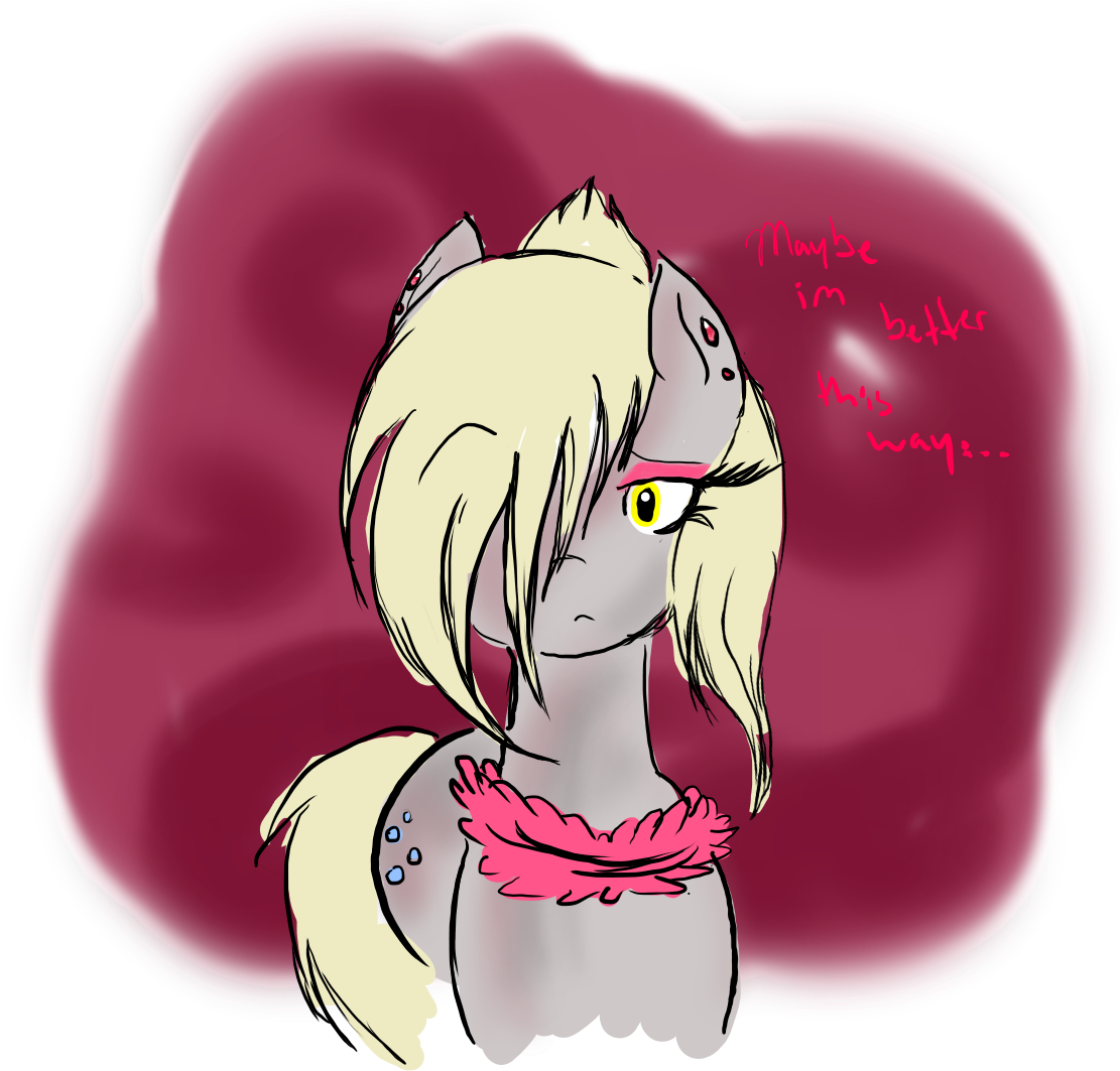 Be-deviled Derpy Whooves By Ambercatlucky2 - Cartoon (1500x1350)