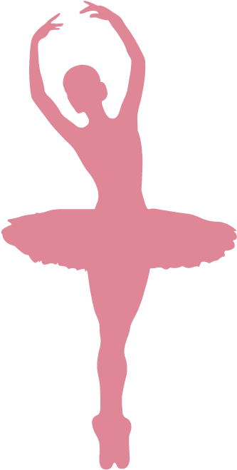 Afficher L'image D'origine - Danseuse Classique Silhouette Rose (528x690)