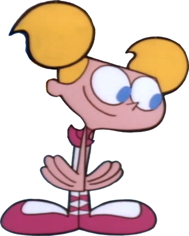 Dee Dee With Open Eyes - Dexter S Laboratory Dee Dee (383x479)
