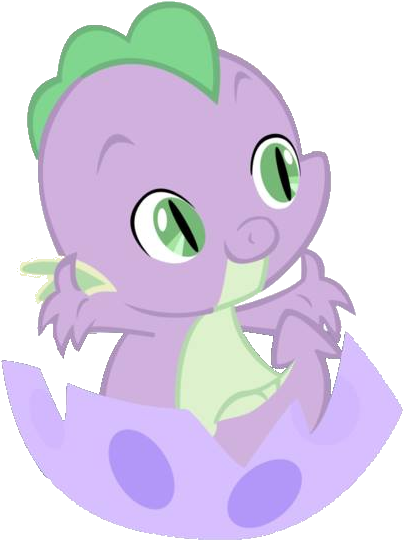 Baby Spike, Cute, Safe, Simple Background, Solo, Spikabetes, - Baby Spike My Little Pony (457x581)