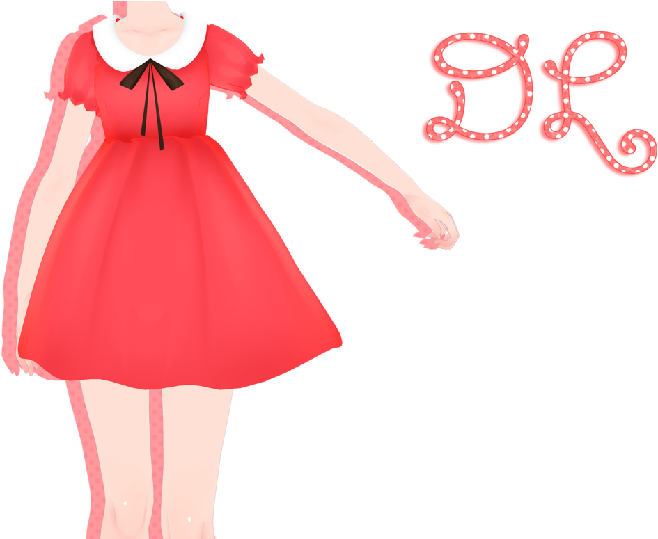 Mmd Cute Dress- Download - Girl (1032x774)