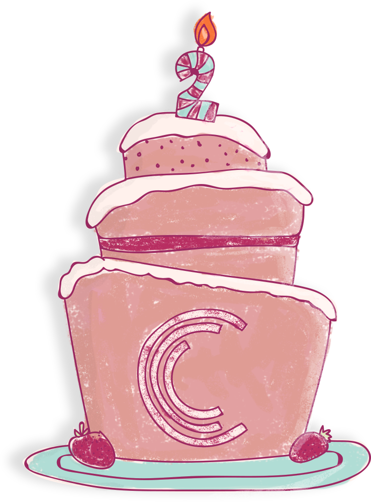 Crest's 2nd Birthday - Birthday Cake (763x1034)