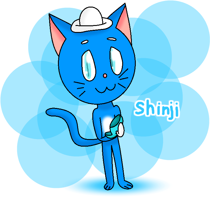 Shinji Cat Anthro - Brutus Super Cat Bros (776x684)