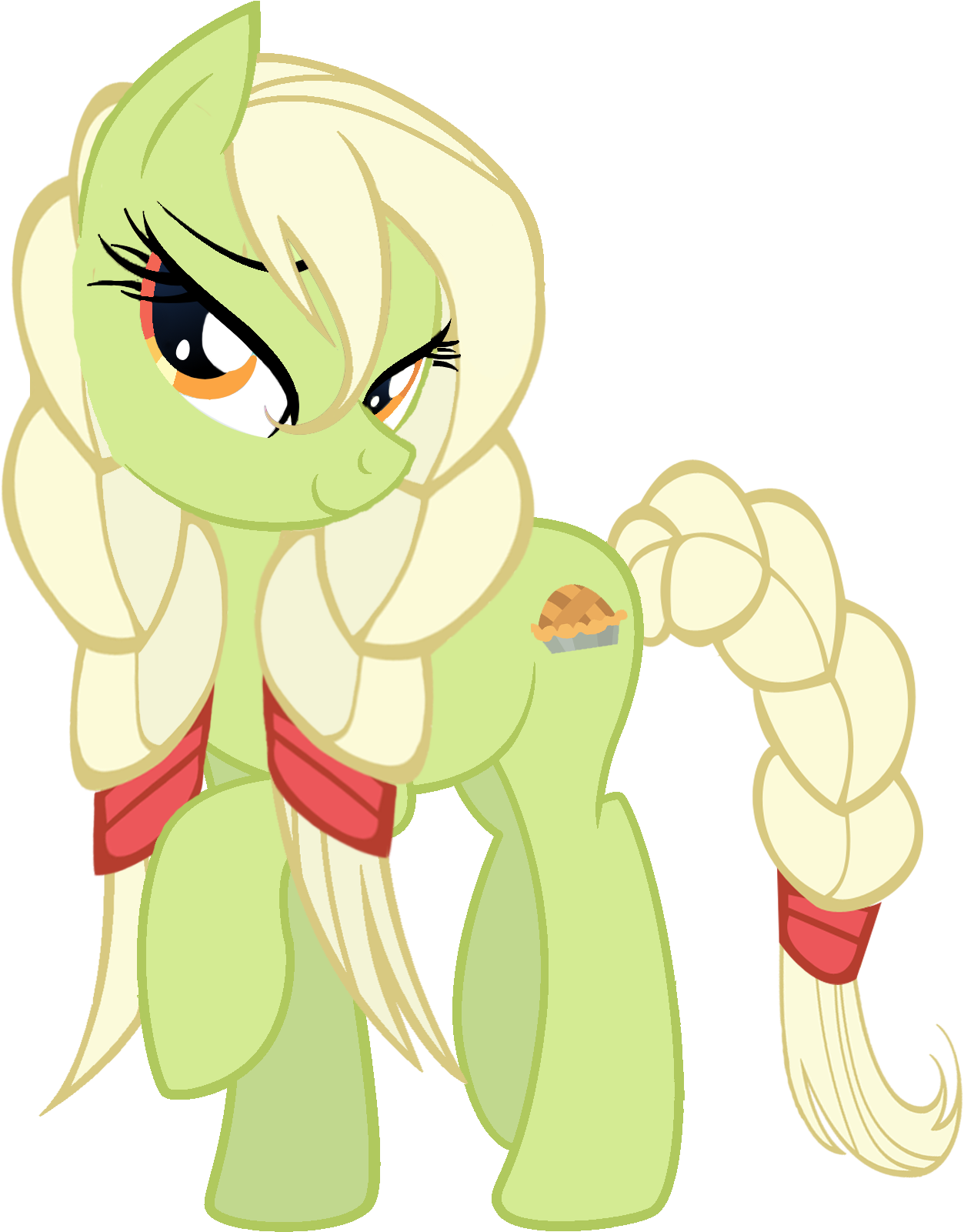 Spyker88, Bedroom Eyes, Granny Smith, Safe, Wet Mane, - Wet Mane Mlp (1406x1600)