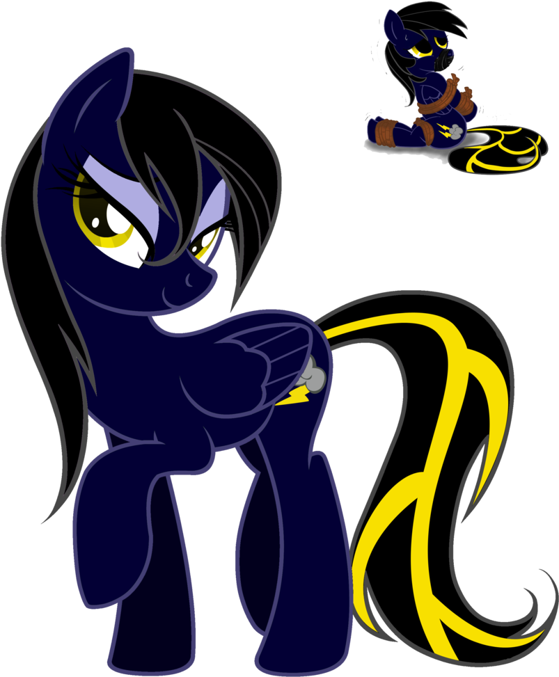 Wet Mane Shadow Thunder By Wolfsman2 - Cartoon (802x997)