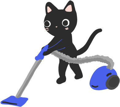 Hello Cat Messages Sticker-8 - Black Cat (409x408)