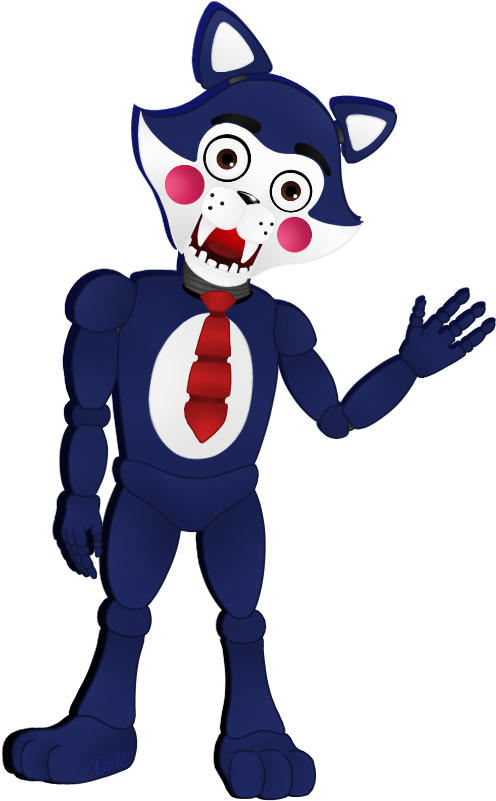 Toy Candy The Cat - Fnaf World (559x828)