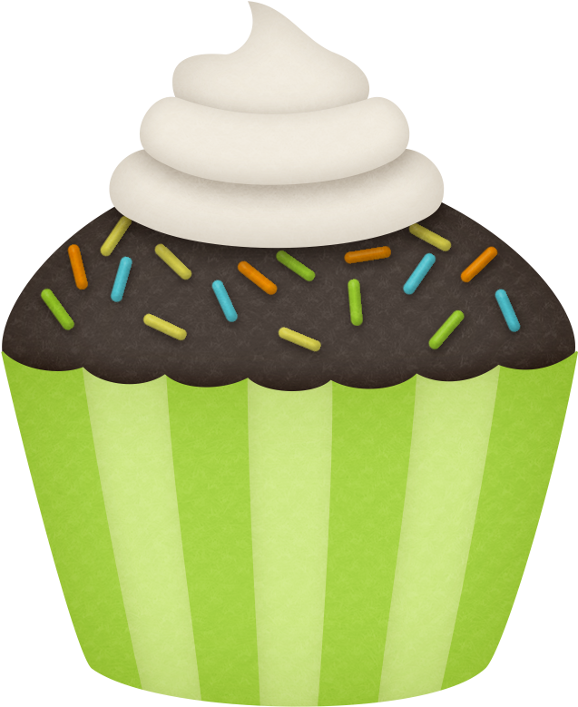 B *✿* Birthday Boy - Cute Cupcake Clipart Boy (682x802)