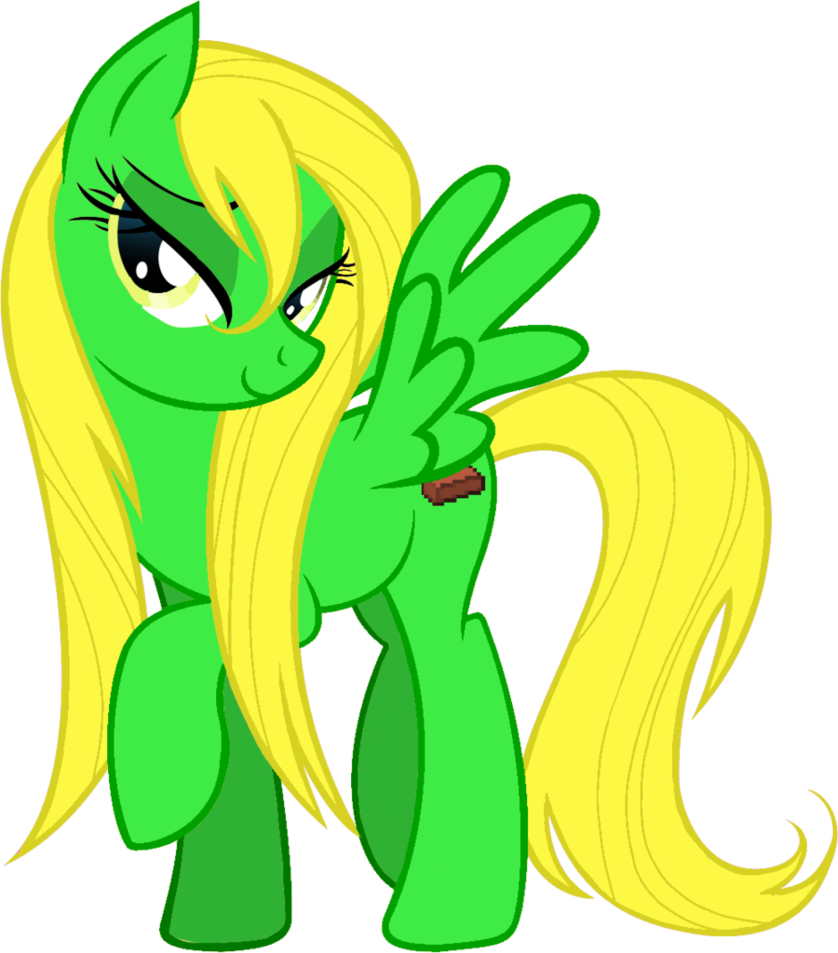 Wet Mane Brick My Oc By Brickwall81art - My Little Pony Princess Luna (838x953)