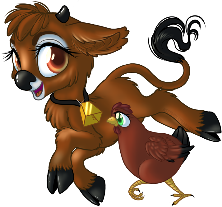 Image Gallery Mlp Cow - My Little Pony Goat Oc (714x666)