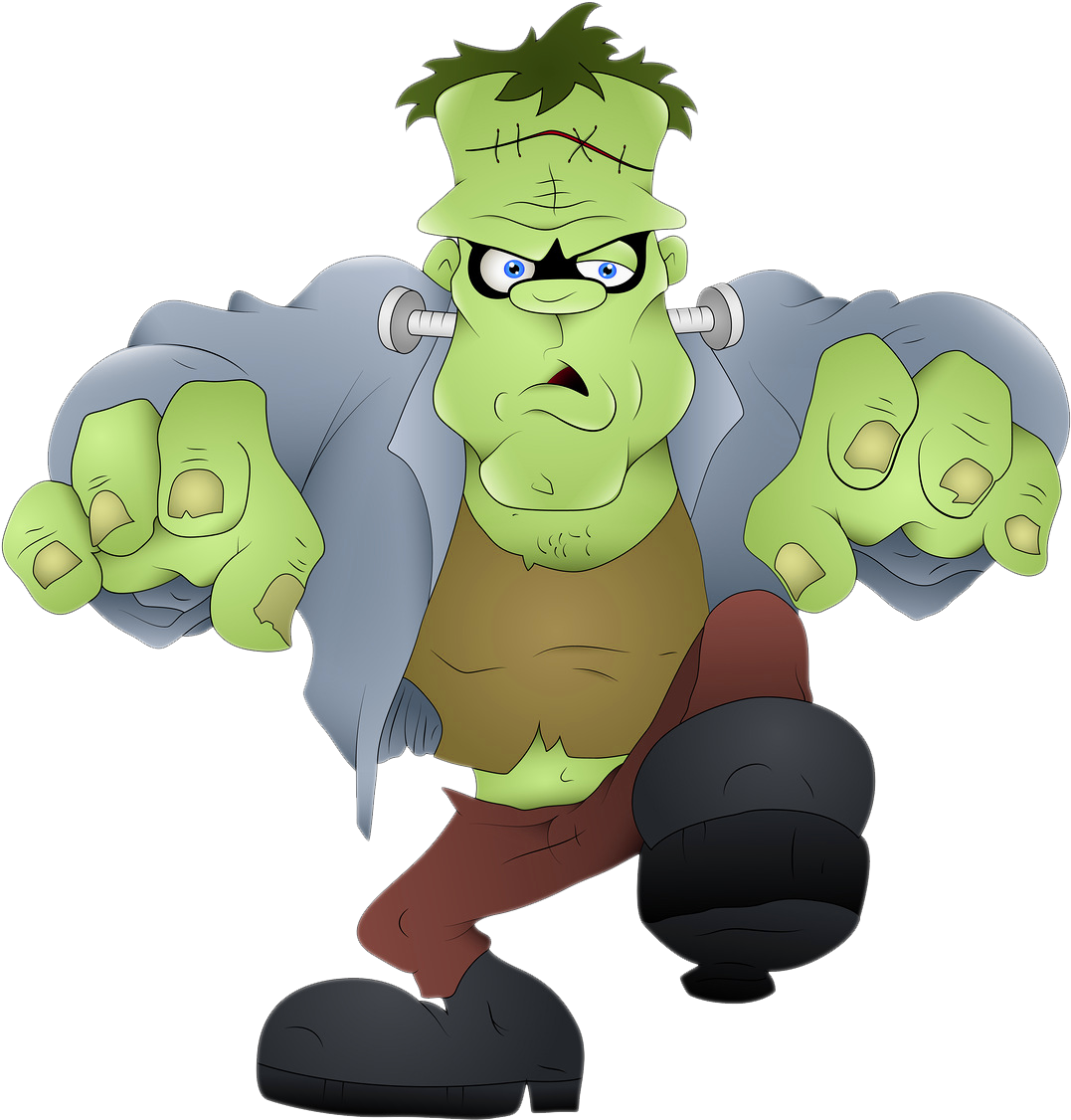 Frankenstein 0 Images About Halloween Clipart On - Zazzle Halloween Bag-frankenstein Tote Bag (1120x1165)