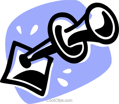 Push Pin Clipart Transparent Background Push Pin Royalty - Clip Art (480x418)