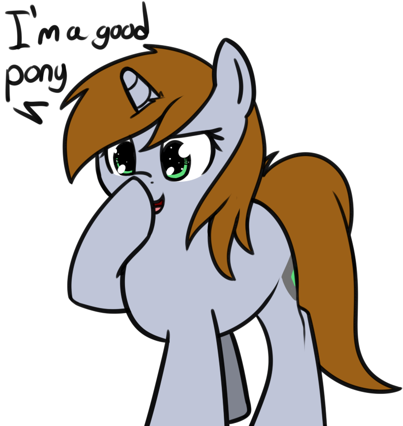 Neuro, Boop, Dialogue, Fallout Equestria, Female, Mare, - Cartoon (837x867)