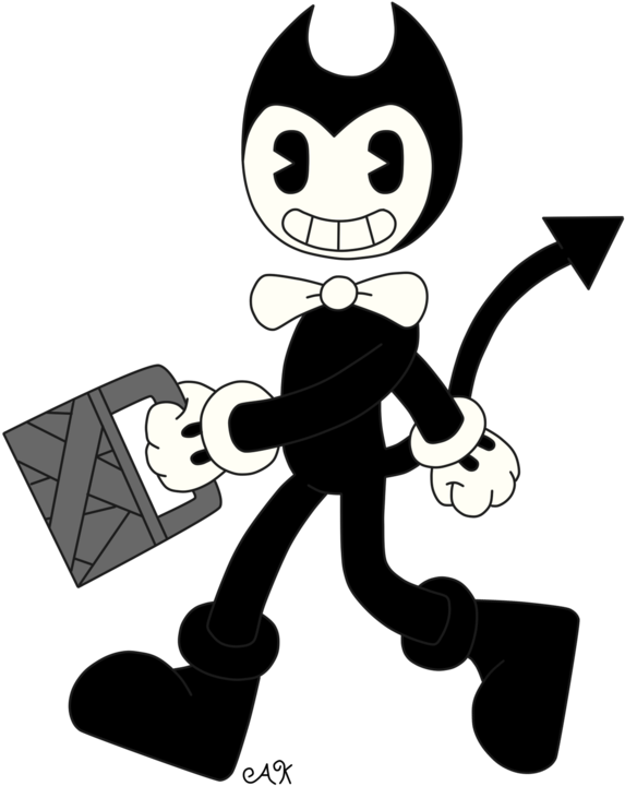 Bendy In Tombstone Picnic By Zazzs1andonlygirl - Cartoon (600x780)