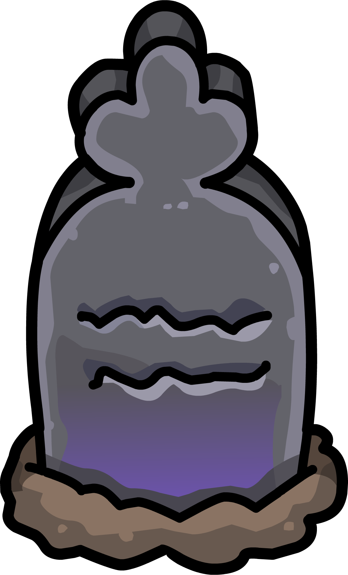 Ornate Tombstone Sprite 002 - Furniture (1198x1975)