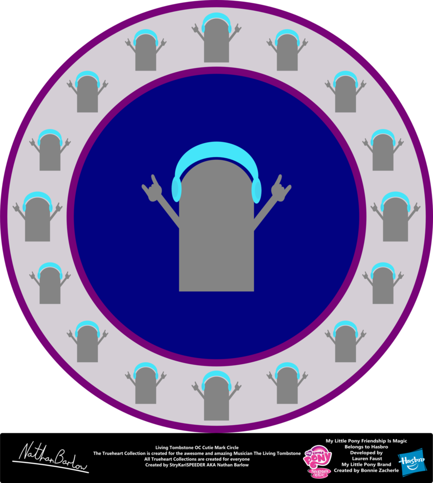 Living Tombstone Oc Cutie Mark Circle By Strykarispeeder - F.c. United Of Manchester (846x944)