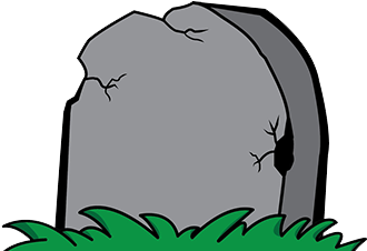 What Should Your Tombstone Say - Head Stone Clip Art (512x260)