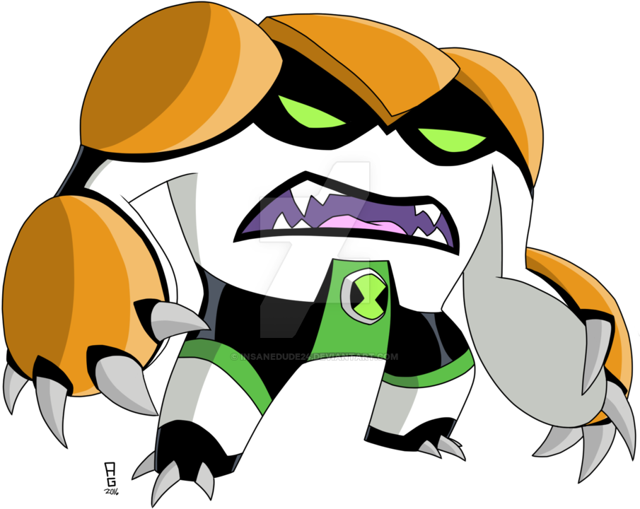 Cannonbolt By Insane-mane - Ben 10 Omniverse Reboot Alien (1024x916)