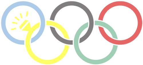 June Has Traditionally Been Called "the Marriage Month" - Winter Olympics 2018 Png (524x254)