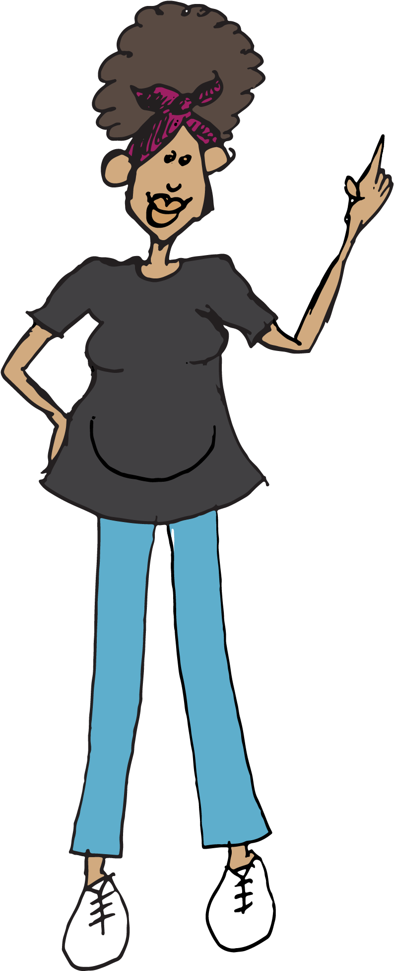 Get In Touch - Cartoon (2000x2000)