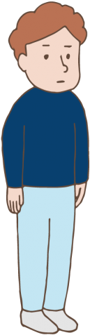 Standing Man - Illustration (339x480)