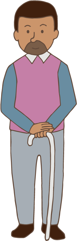 Grandfather (illustration, Clip - Cartoon (595x842)