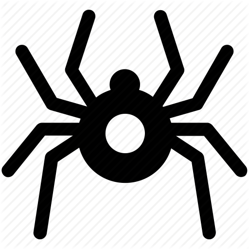 Tarantula Clipart Transparent - Computer Virus Icon (512x512)